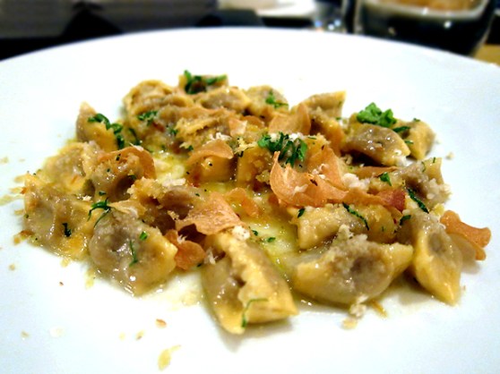 Short Rib and Bone Marrow Agnolotti