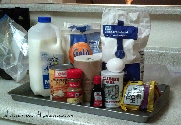 Pumpkin Patch Cookies Ingredients