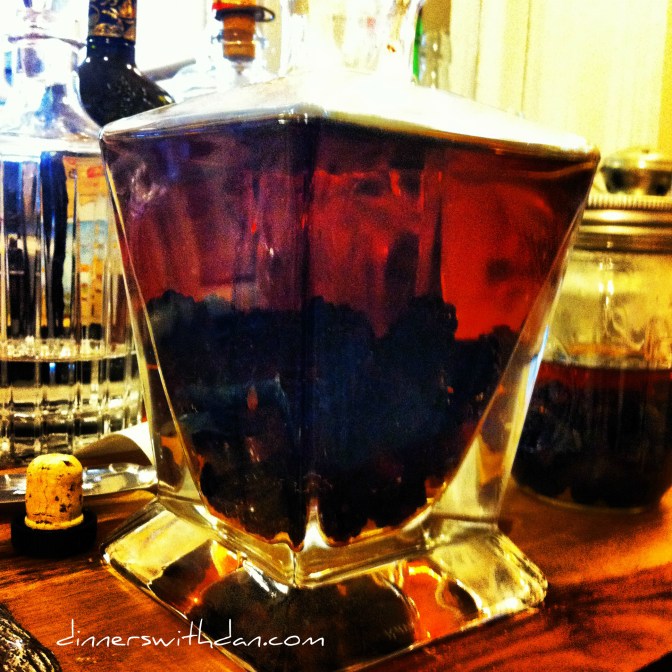 Blackberries and Bourbon