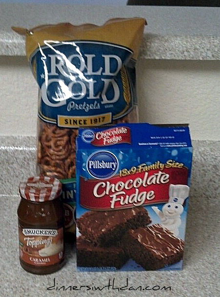 Broomstick Brownie Ingredients